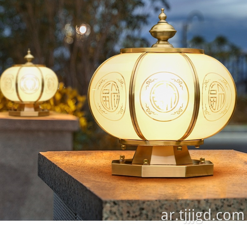 Pillar Top Solar Lights